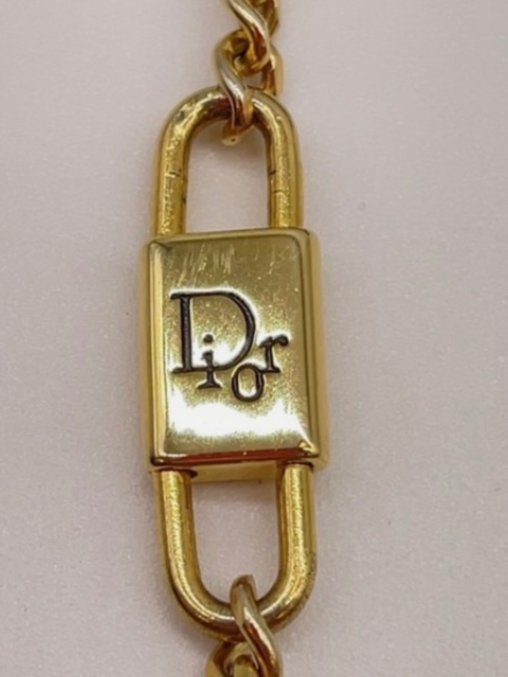 Authentic Christian Dior Vintage Trotter Monogram Chain Crossbody or Shoulder - Picture 9 of 12